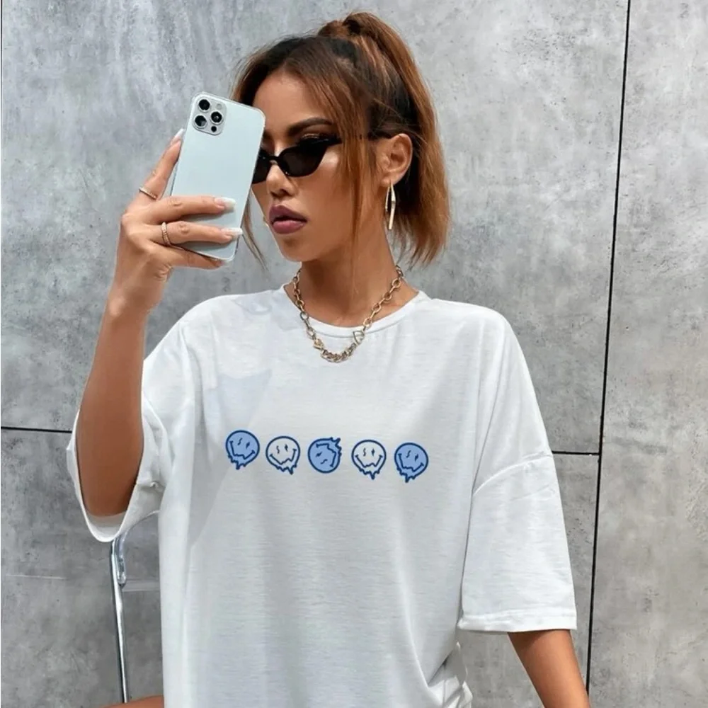 Shein oversized graphic tee size L - Picture 1 of 4